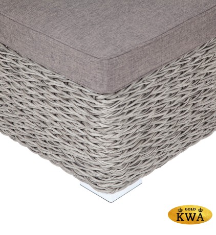 "Лунго" модуль диванный угловой с подушками, цвет графит (гиацинт)