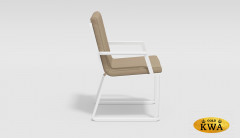 Стул с подлокотниками Voglie белый