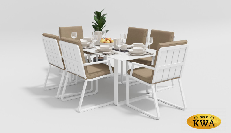 Стул с подлокотниками Voglie белый