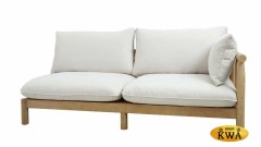 Софа из тика BUNGALOW 2-х местная с левым подлокотником  Joygarden