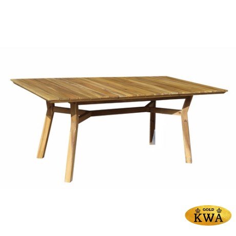 Стол садовый обеденный из акации MODENA прямоугольный 180 см  Joygarden