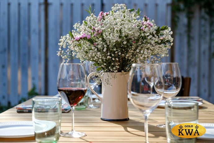 Стол садовый обеденный из акации MODENA прямоугольный 180 см  Joygarden