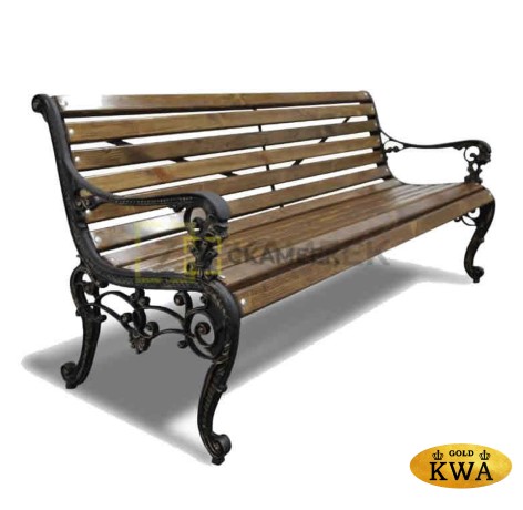 Садовая скамейка «Лев» (ангарская сосна 2,0)