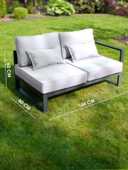 Диван "Лагуна" 2-х местный с левым подлокотником G401.4Е10