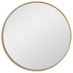 Ala M Gold Зеркало в тонкой раме Smal