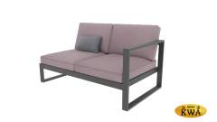 Диван "Лагуна" 2-х местный с левым подлокотником G401.4Е04