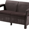 Диван пластиковый Corfu love seat