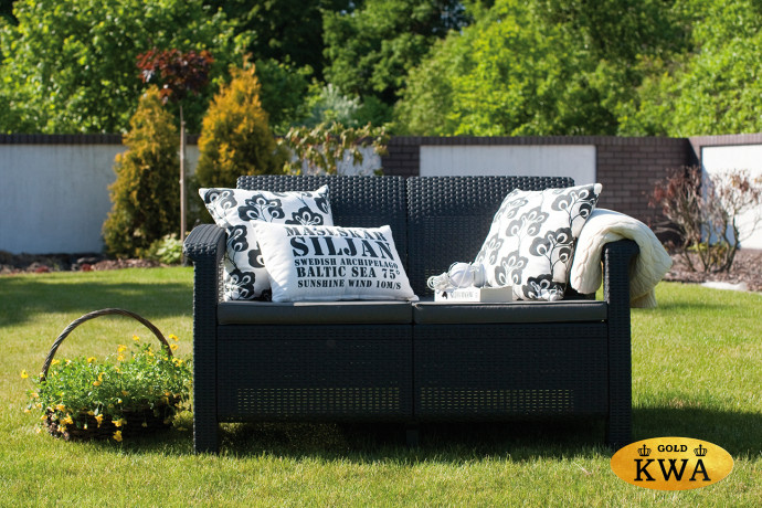 Диван пластиковый Corfu love seat