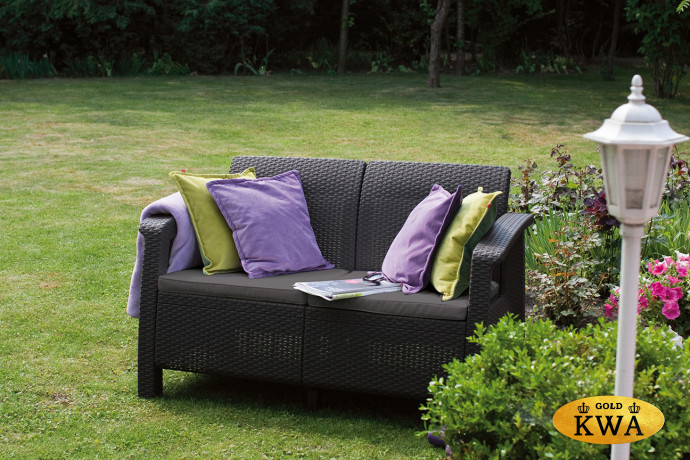 Диван пластиковый Corfu love seat