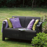 Диван пластиковый Corfu love seat