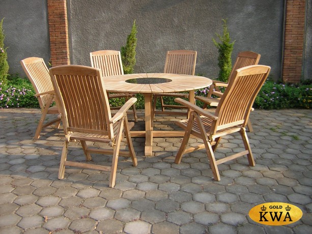 Lerum Кресло обеденное натуральный, тик