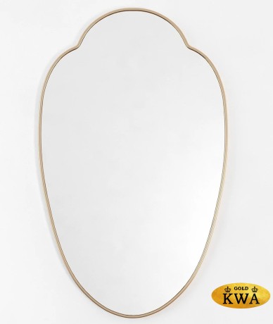Milis Gold Зеркало в тонкой раме Smal