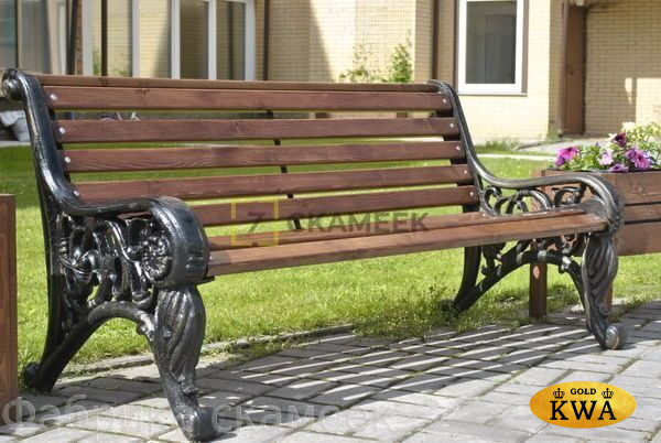 Скамейка «Парковая тишь» (0,6 лиственница)