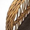 "Цесена" кресло плетеное из искусственного ротанга, цвет соломенный