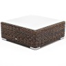 "Лунго" журнальный столик плетеный (гиацинт), цвет коричневый