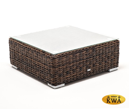 "Лунго" журнальный столик плетеный (гиацинт), цвет коричневый