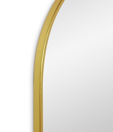 Kapsel S Gold Зеркало в тонкой раме Smal