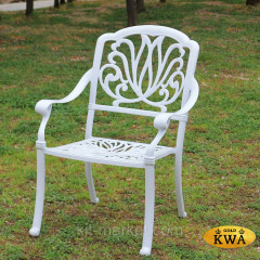 Белая садовая мебель из литого алюминия Tokyo 8