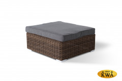 Лунго трансформирующаяся лаунж-зона из искусственного ротанга, цвет коричневый