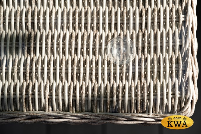 "Айриш" обеденная группа плетеная на 4 персоны, цвет бежевый