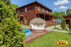 Диван-трансформер VIOLETTA коричневый