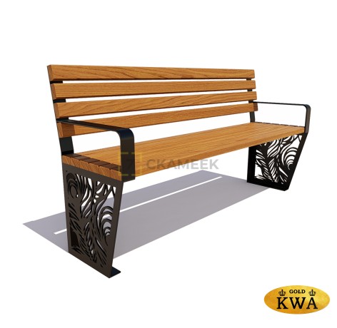 Скамейка «Павлин» (1,2 лиственница)