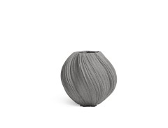Кашпо-ваза TREEZ Effectory Dune Дизайн-ваза Дымчато-серый песок