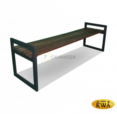 Скамейка «Муром» без спинки (1,2 лиственница,30х60)