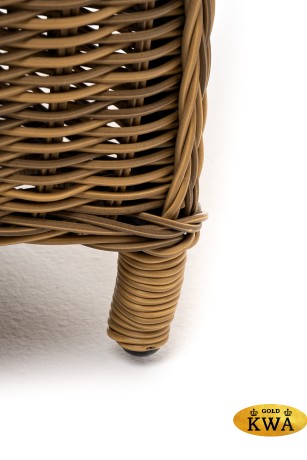 "Неаполь" плетеный стул из искусственного ротанга, цвет соломенный