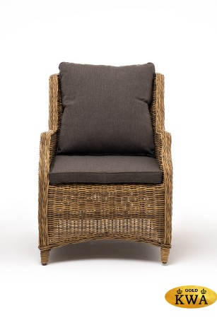 "Неаполь" плетеный стул из искусственного ротанга, цвет соломенный