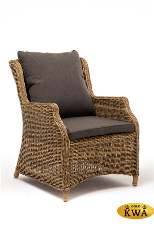 "Неаполь" плетеный стул из искусственного ротанга, цвет соломенный