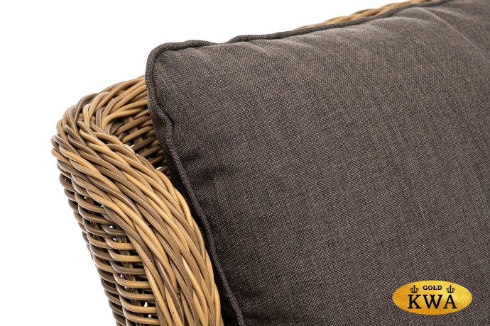 "Неаполь" плетеный стул из искусственного ротанга, цвет соломенный