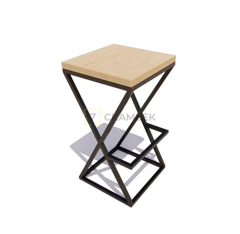 Барный стул «Пинта» (брус дуб)