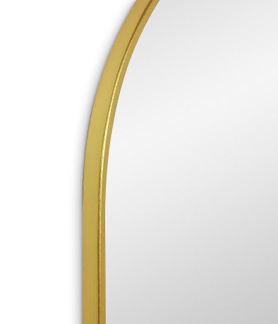 Kapsel M Gold Зеркало в тонкой раме Smal