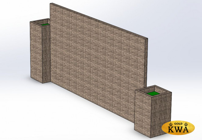 Заказать изготовление плетеных вазонов и кашпо любой формы
