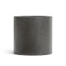 Кашпо TREEZ Effectory Beton Цилиндр Тёмно-серый бетон в-31 см, д-31 см