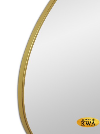 Sten S Gold Зеркало в тонкой раме Smal