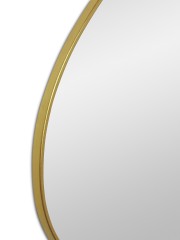Sten S Gold Зеркало в тонкой раме Smal