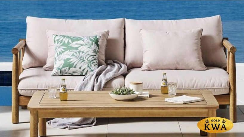 Кофейный стол из тика BUNGALOW  Joygarden