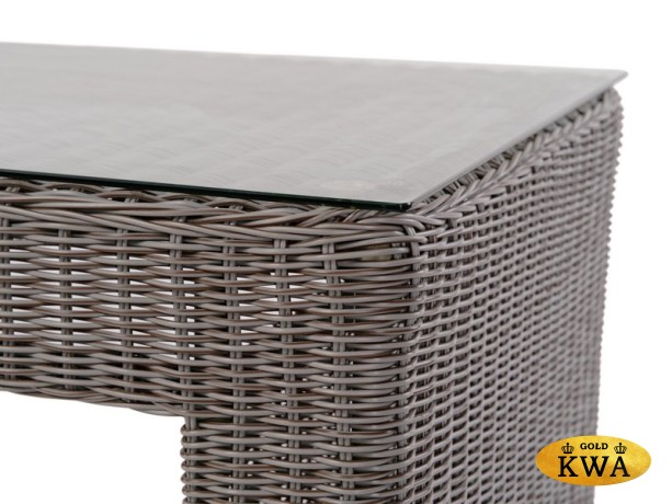 Стол плетеный кофейный из искусственного ротанга SUNSTONE  Joygarden