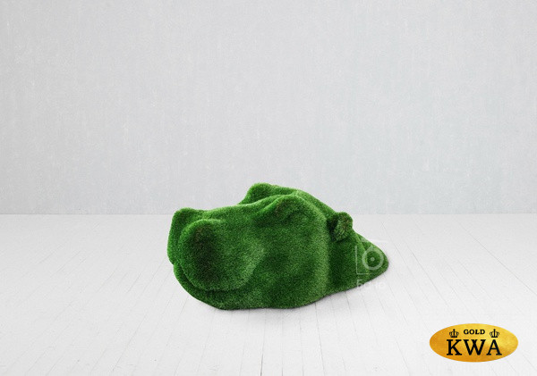 Топиари ландшафтная фигура Бегемот в воде (маленький)