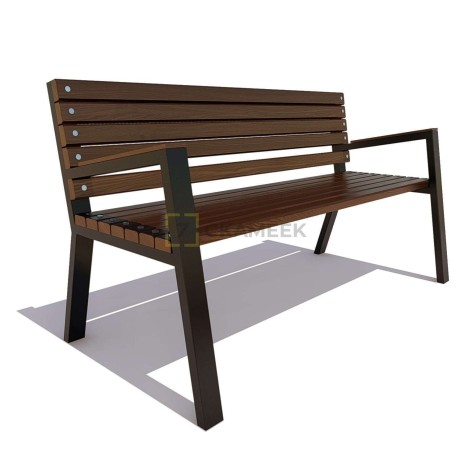 Садово-парковая скамейка «Гамбург» (ангарская сосна 1,5,30х60)