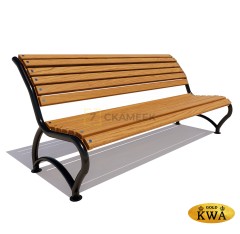 Скамейка уличная «Одинцово» (Лиственница 2,0,40х60)