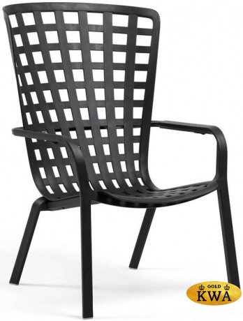 Лаунж-кресло пластиковое с подушкой Nardi Folio