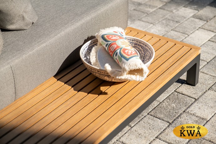 "Амальфи" трансформирующаяся лаунж-зона из алюминия, цвет графит