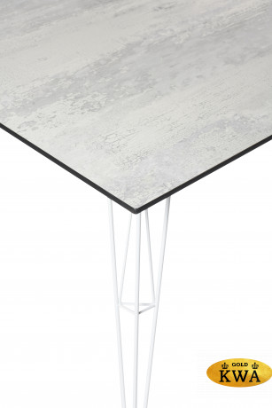 Руссо обеденный стол из HPL 150х80см, цвет светло-серый