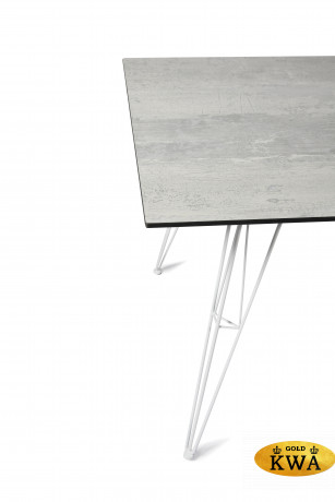 Руссо обеденный стол из HPL 150х80см, цвет светло-серый