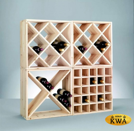 Стеллаж винный для хранения модуль - 2