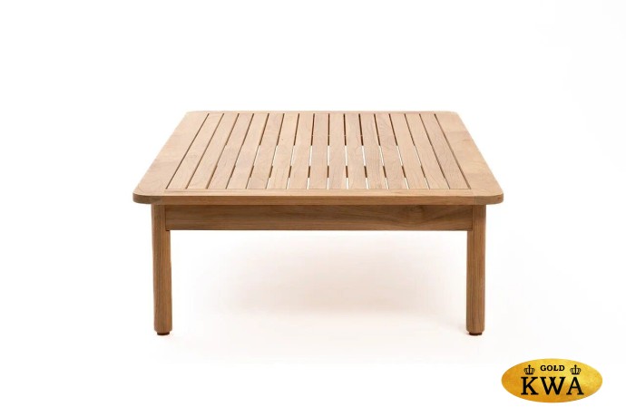 Кофейный стол из тика BUNGALOW квадратный  Joygarden