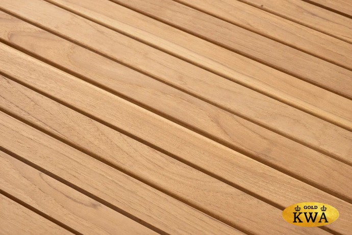 Кофейный стол из тика BUNGALOW квадратный  Joygarden